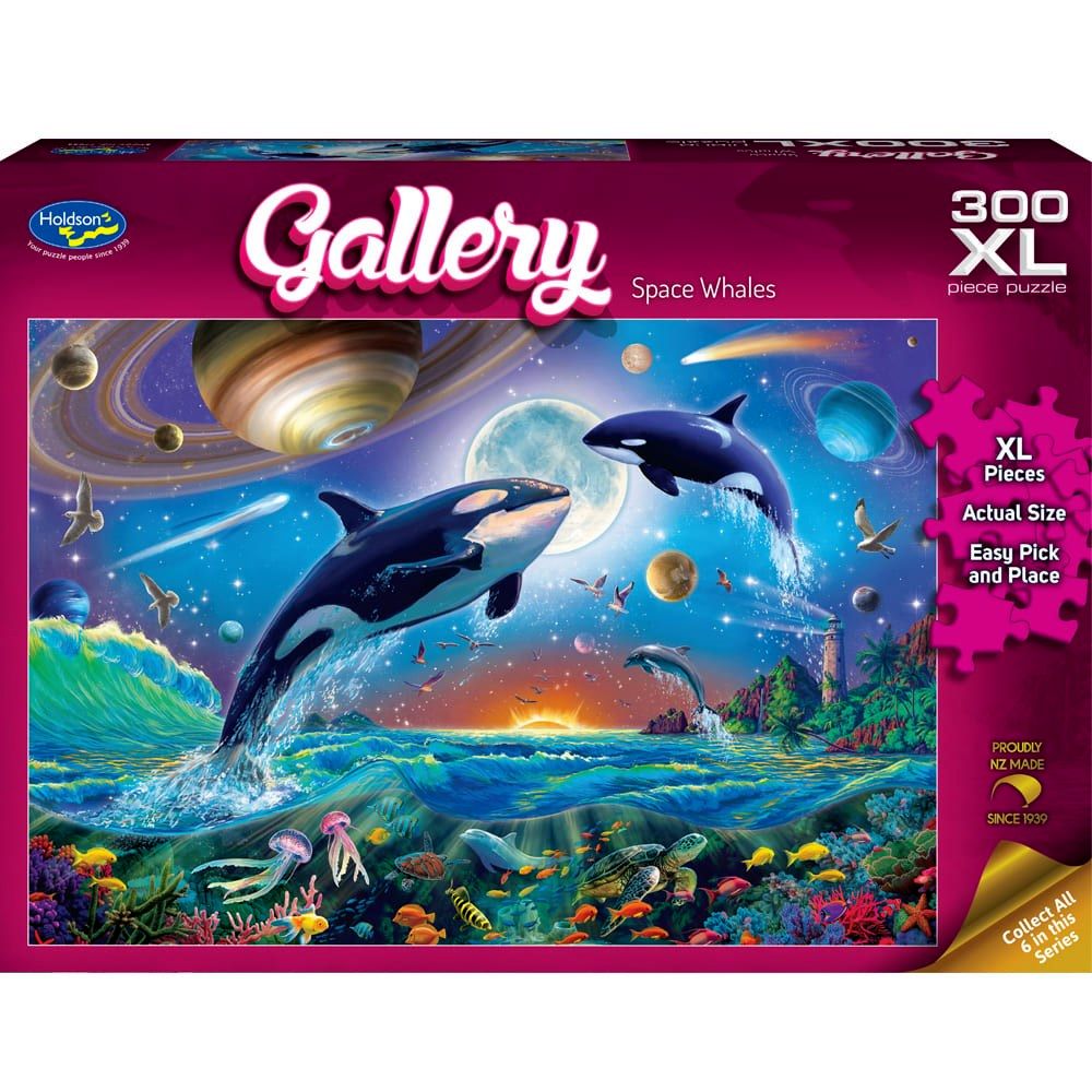 Puzzle - Holdson - Gallery S10 - 300XLpc Puzzle - Space Whales