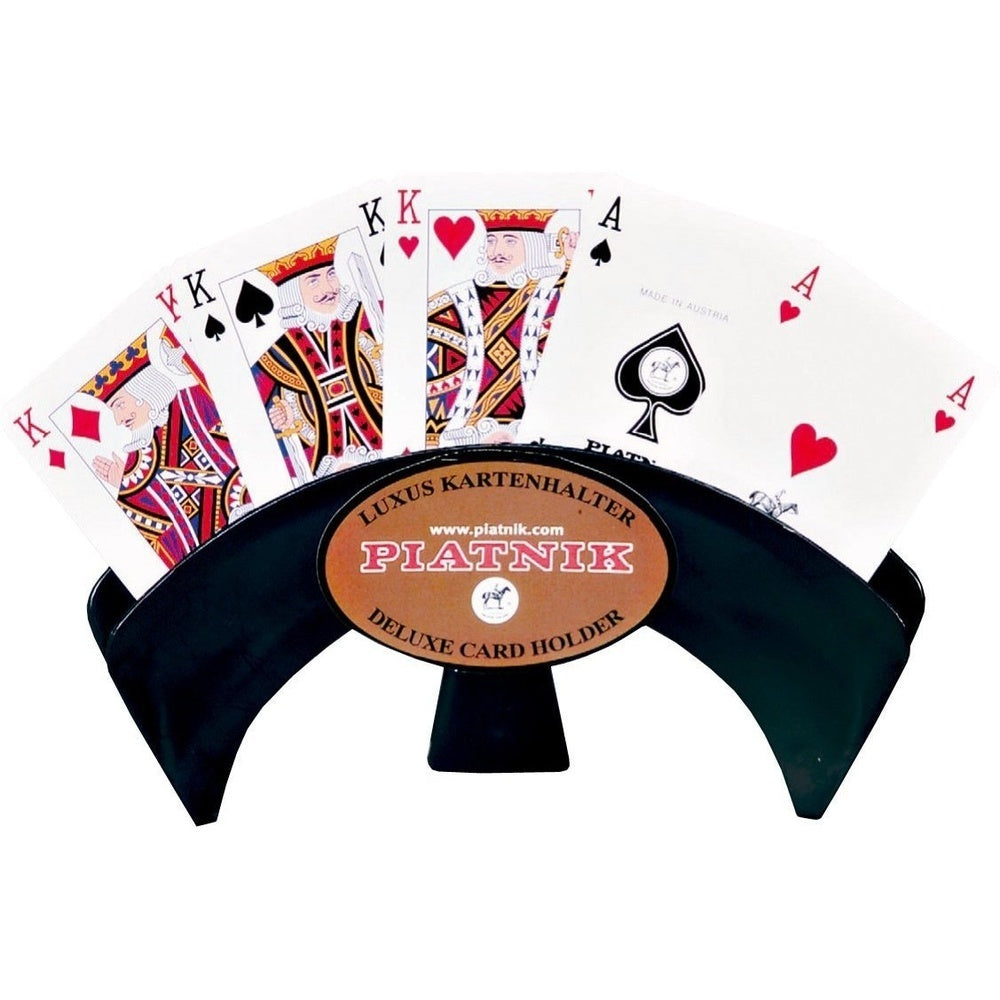 Playing Cards - Deluxe Adult Card Holder (Black)