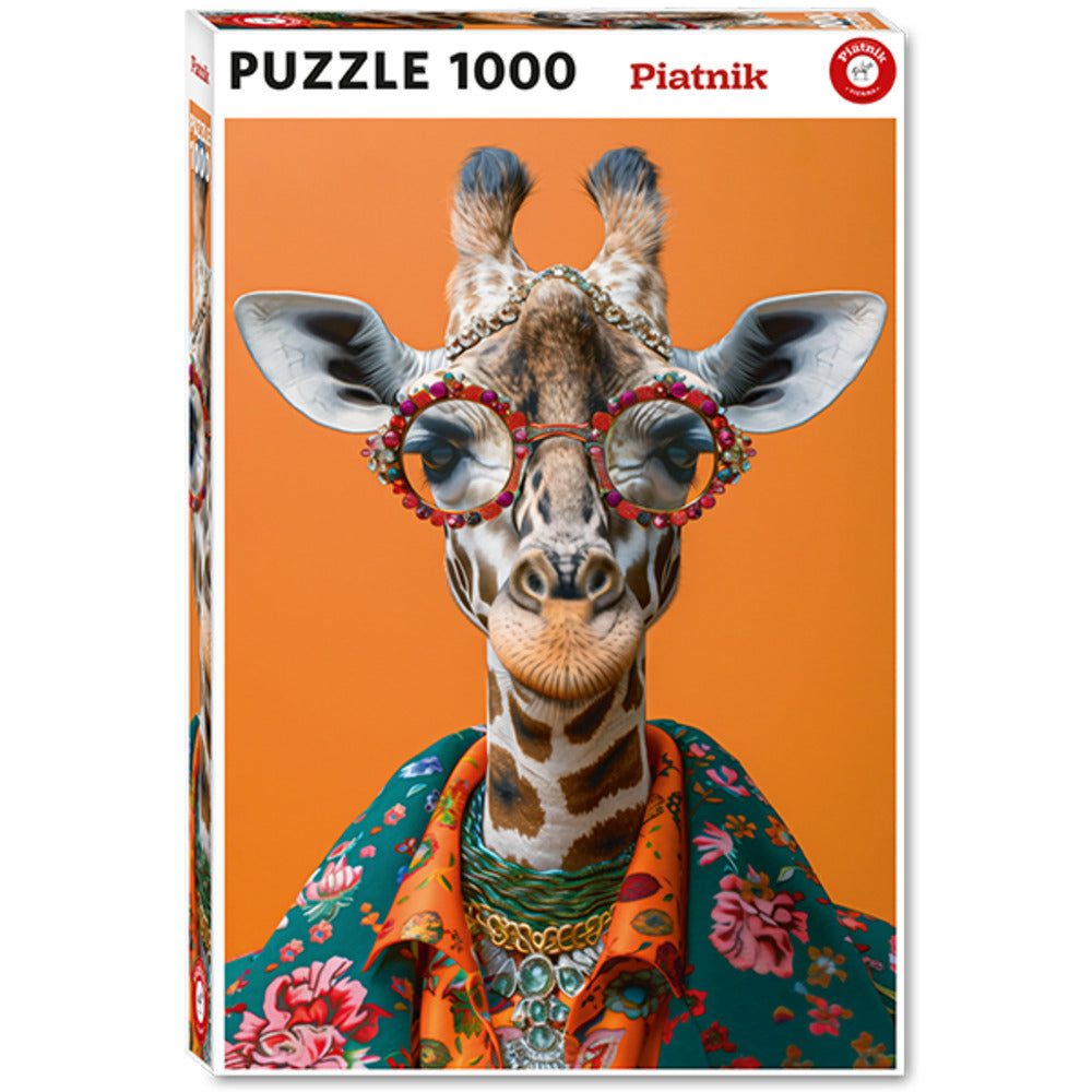 Puzzle - Piatnik - 1000pc Puzzle - Crazy Giraffe