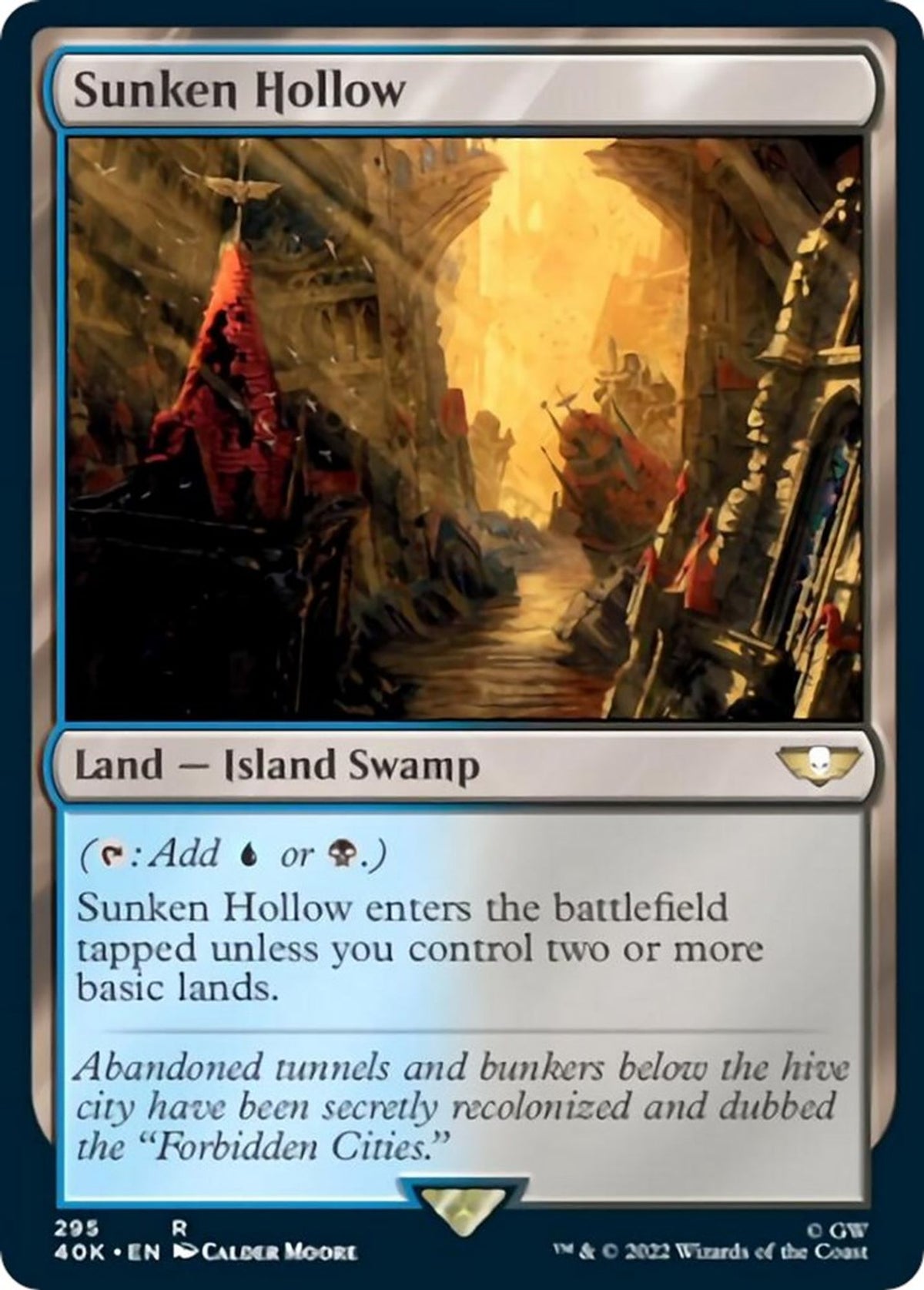 Sunken Hollow (Surge Foil) - Universes Beyond: Warhammer 40,000