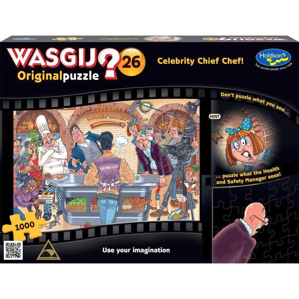 Puzzle - Wasgij? - Original #26 Celeb Chef