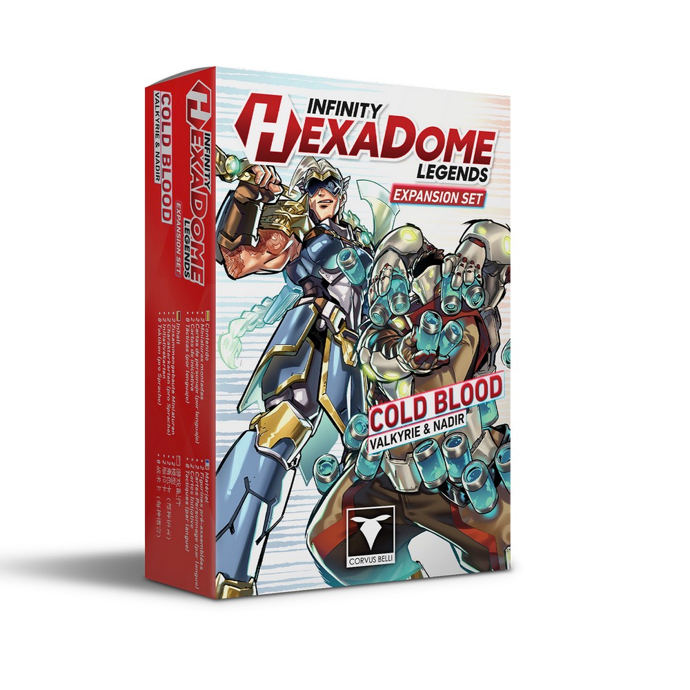 Hexadome: Expansion set: Cold Blood (Valkyrie & Nadir) Expansion Set