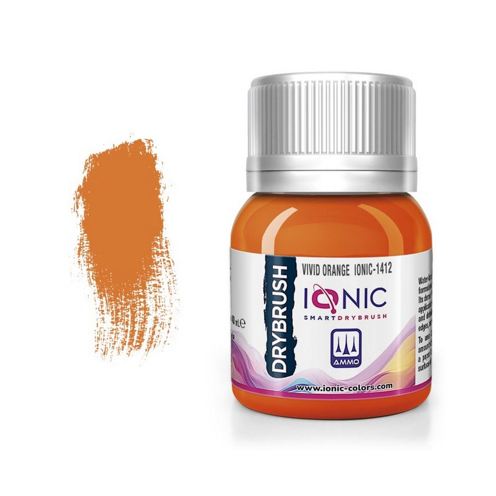 IONIC DRYBRUSH - Vivid Orange