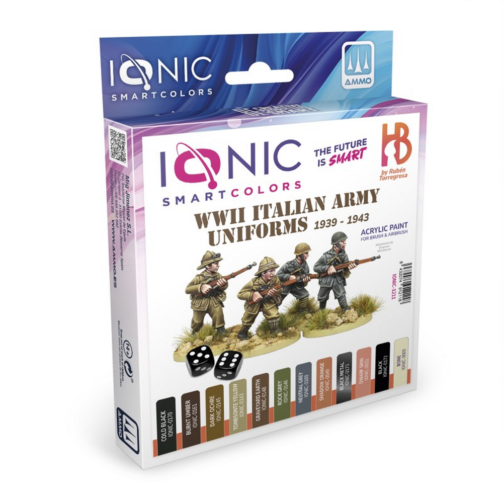 IONIC SMART - WWII Italian Army Uniform 1939-1943 Paint Set