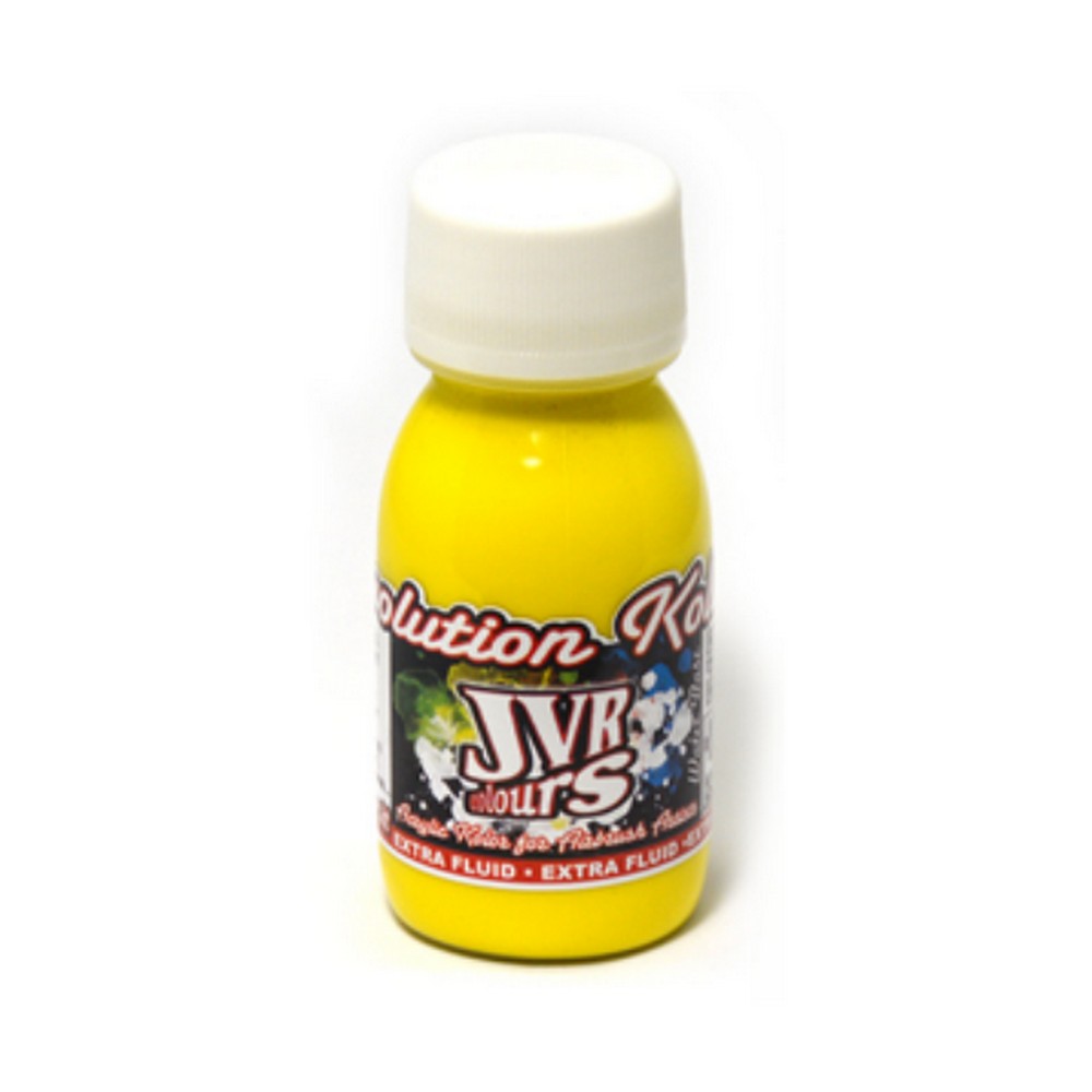 H&S Airbrushes - JVR Revolution Kolor - opaque light yellow #102 - 50ml