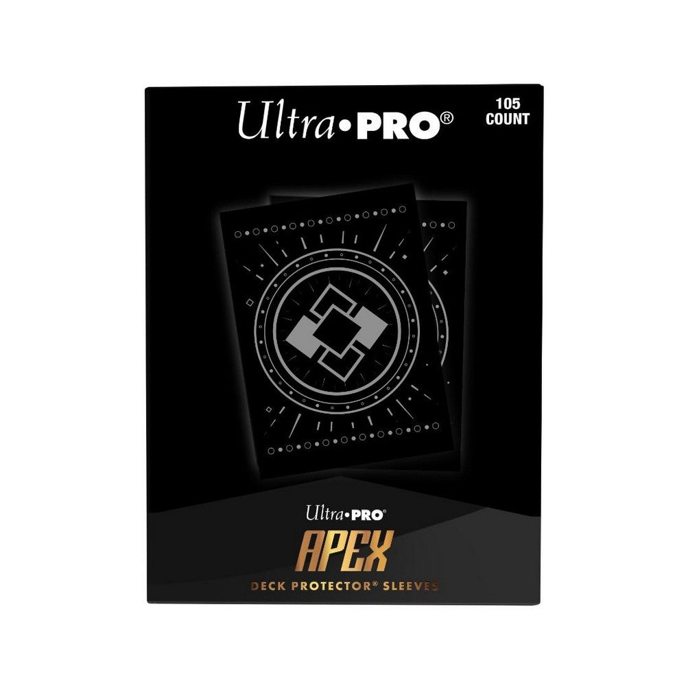 Ultra Pro: UP16973 Obsidian APEX DECK PROTECTOR Sleeves for Tabletop Gaming