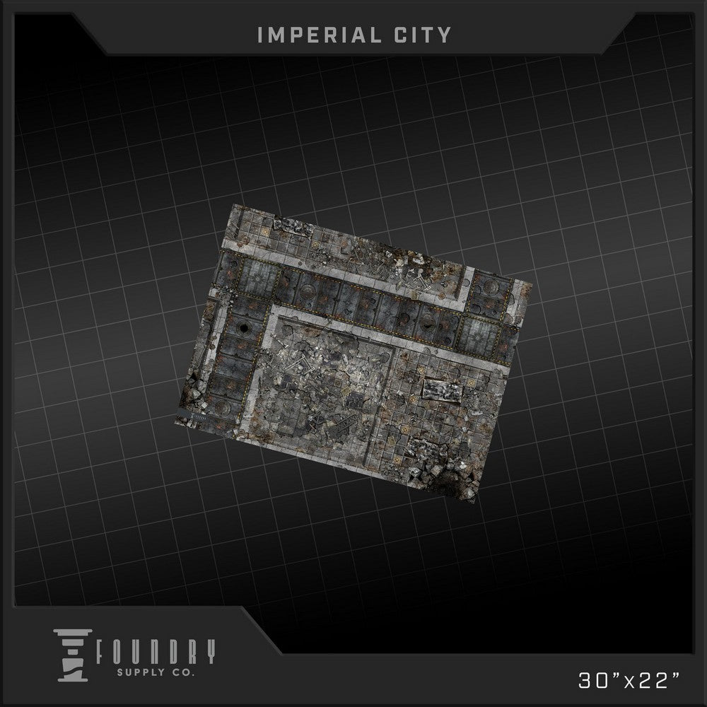 "Foundry Supply - BattleMat - Imperial City (22""x30"")"