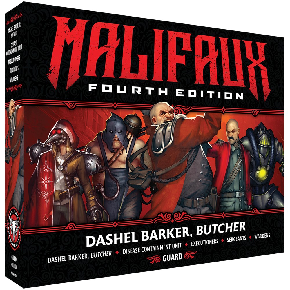 Wyrd Games: Malifaux: Guild: Dashel Barker - Butcher