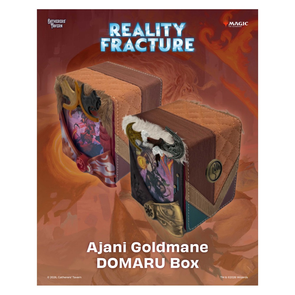 Gatherers Tavern - Domaru Finest Box - Magic the Gathering - Fractured Reality - Ajani Goldmane