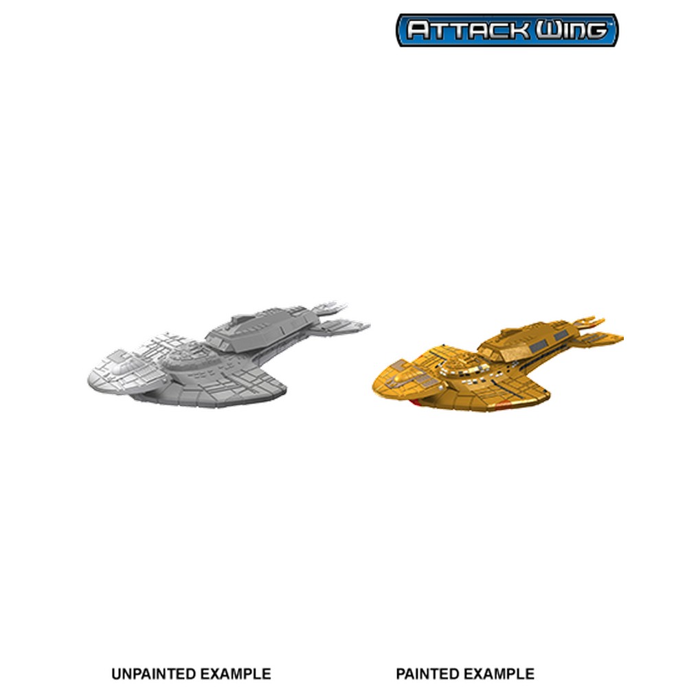 Star Trek Deep Cuts Unpainted Miniatures: Cardassian Keldon Class