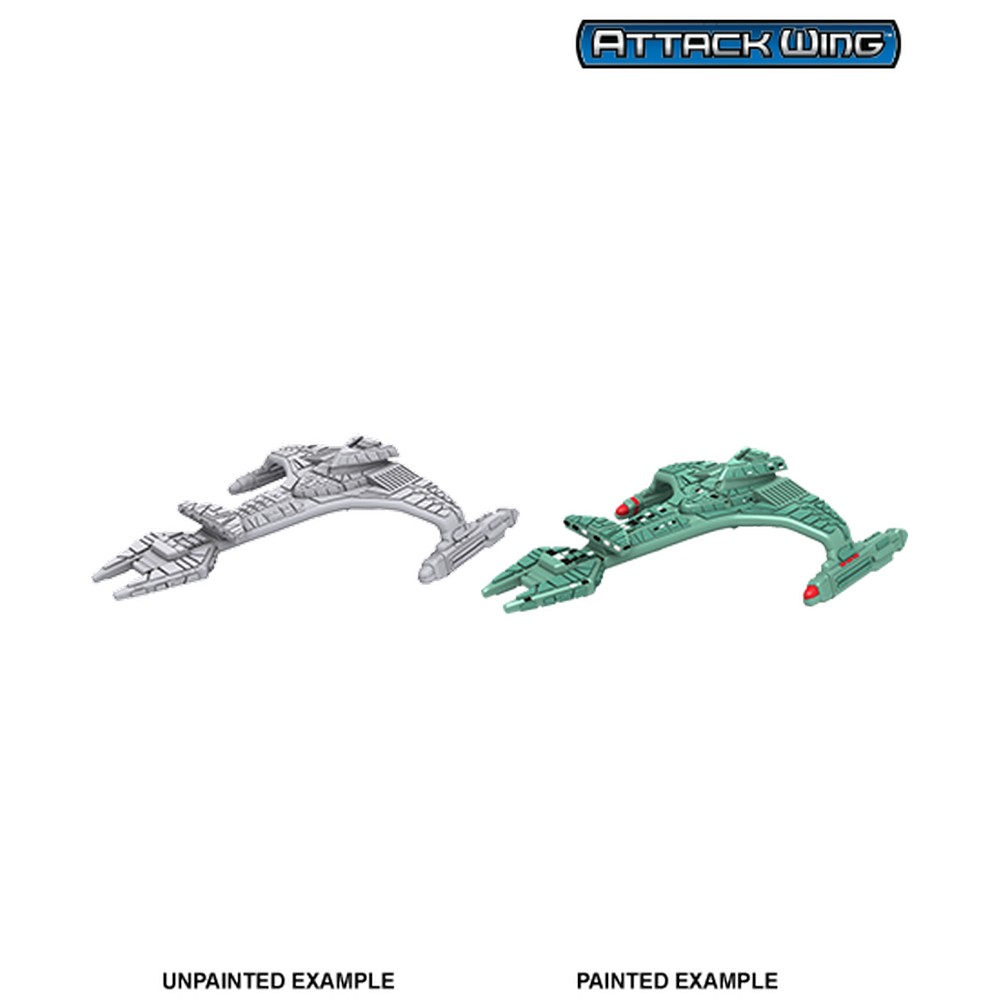 Star Trek Deep Cuts Unpainted Miniatures: Vor’cha Class