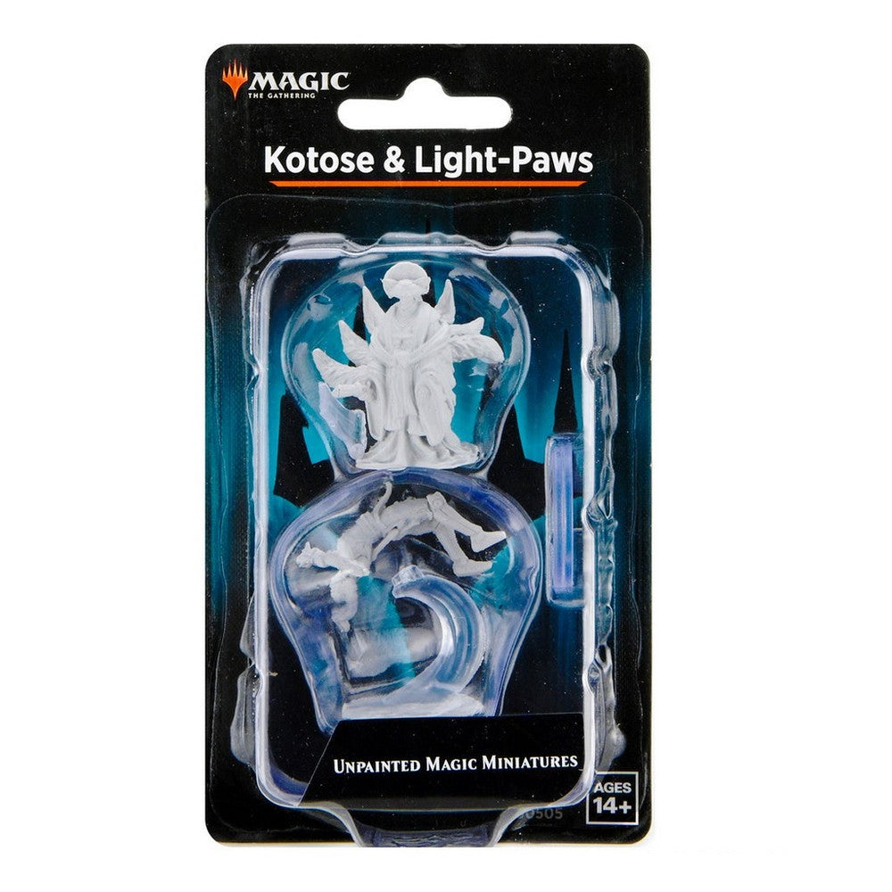 Magic: The Gathering Unpainted Miniatures: Kotose & Light-Paws