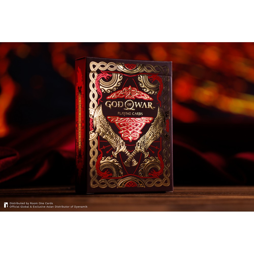 God of War Playing Cards - Blades of Chaos Edition