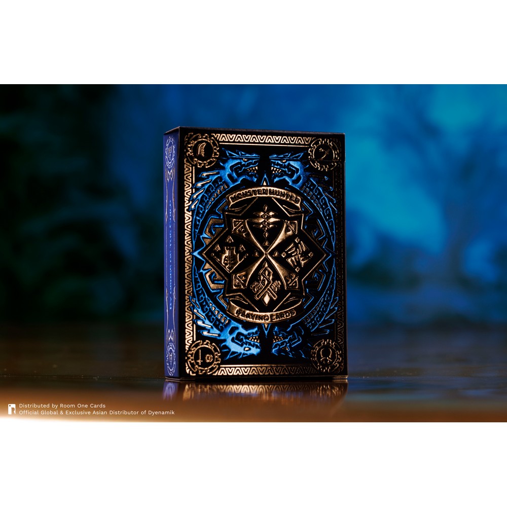 Monster Hunter Playing Cards - Collectors Edition Blue