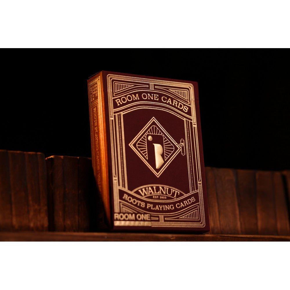 Red Roots Playing Cards | Walnut Edition