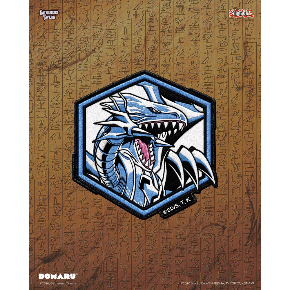 Gatherers Tavern - Domaru Deco Patch - YuGiOh - Sumi Style - Hex-Frame Blue-Eyes White Dragon