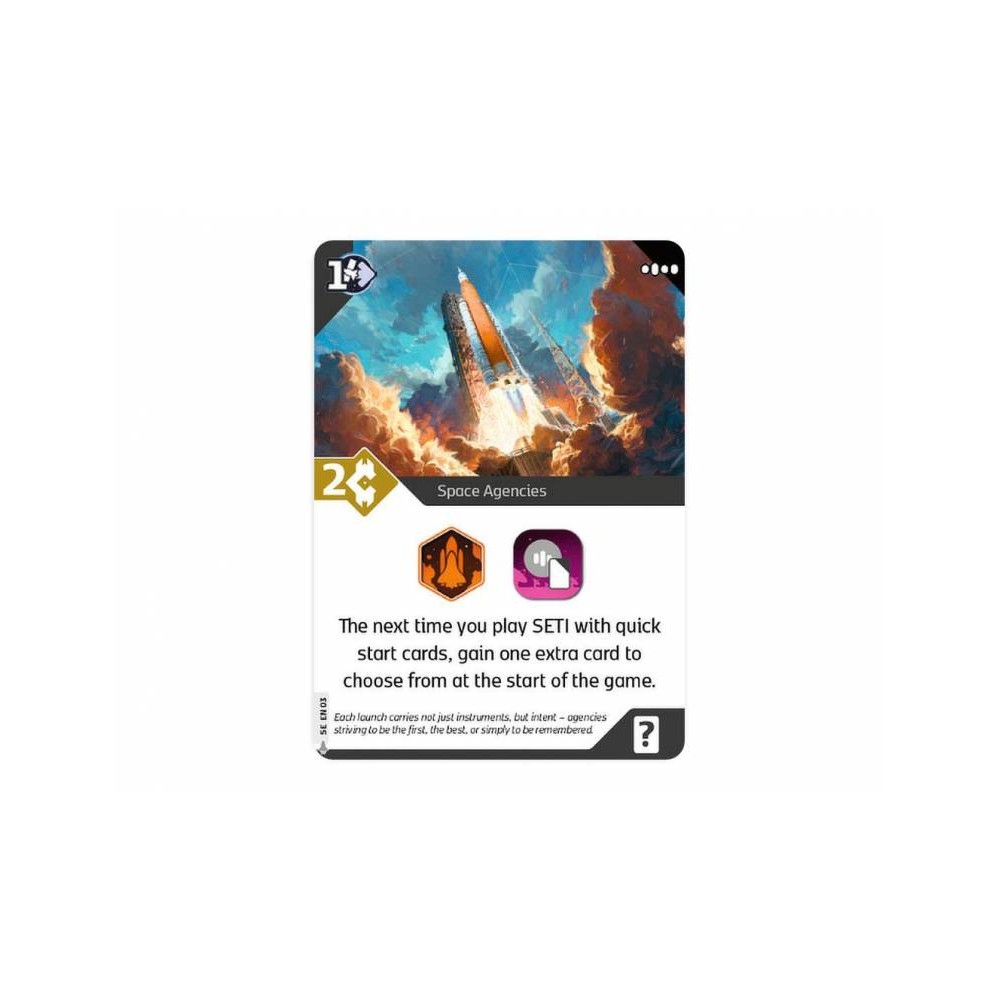 SETI - Space Agencies promo card - promo card