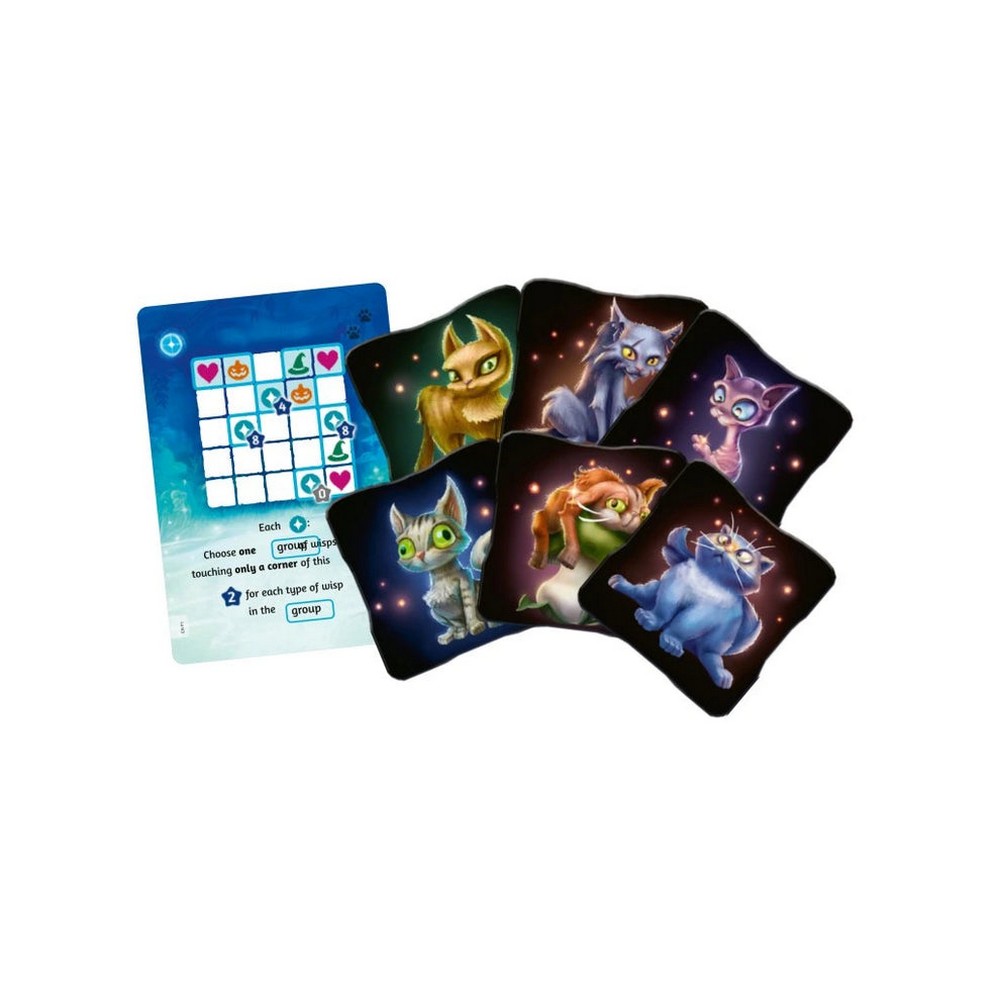 "Wispwood - alternate player cats + scoring promo card - promo tile promo card"