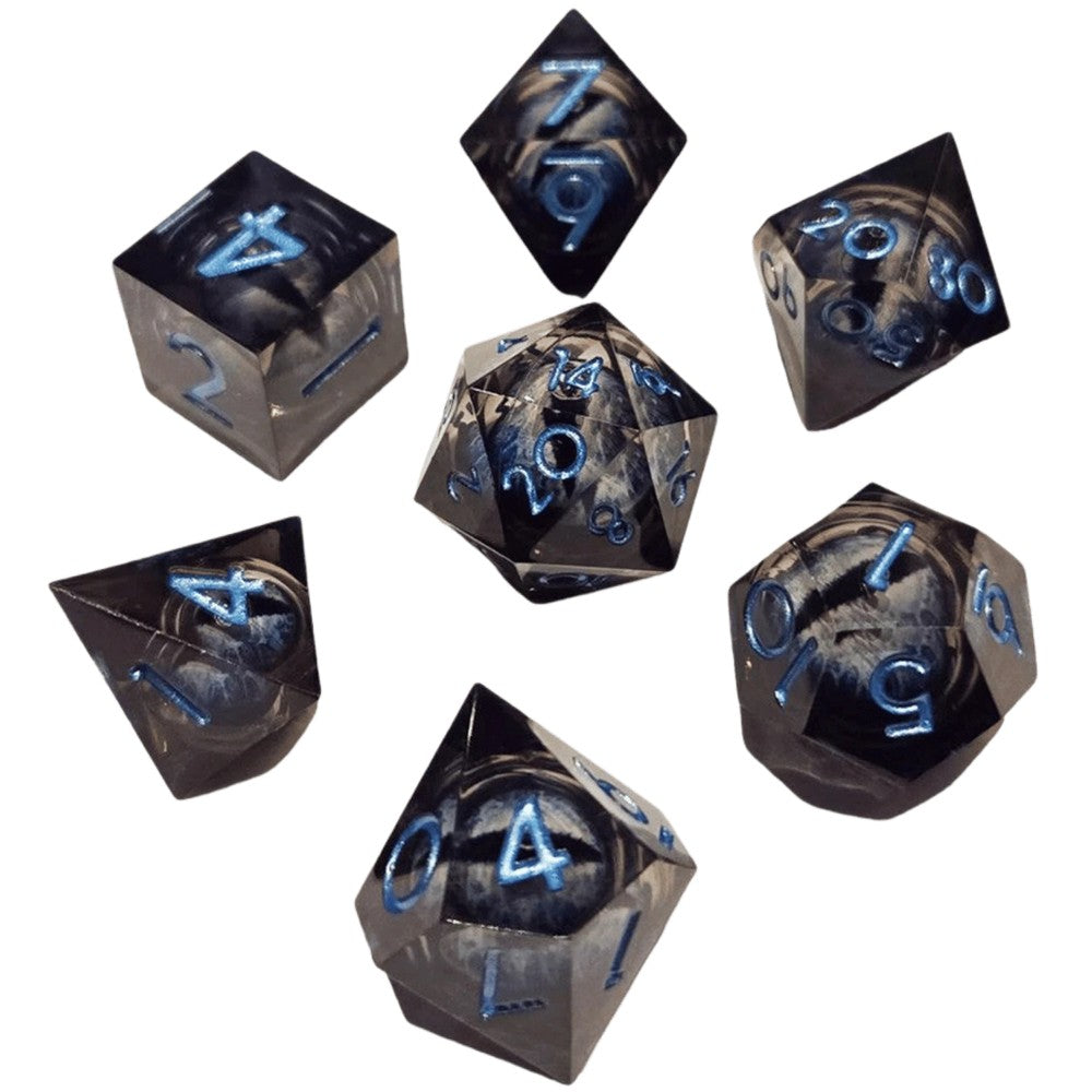 Chronicle - Blue ICU Liquid Core Dice Set