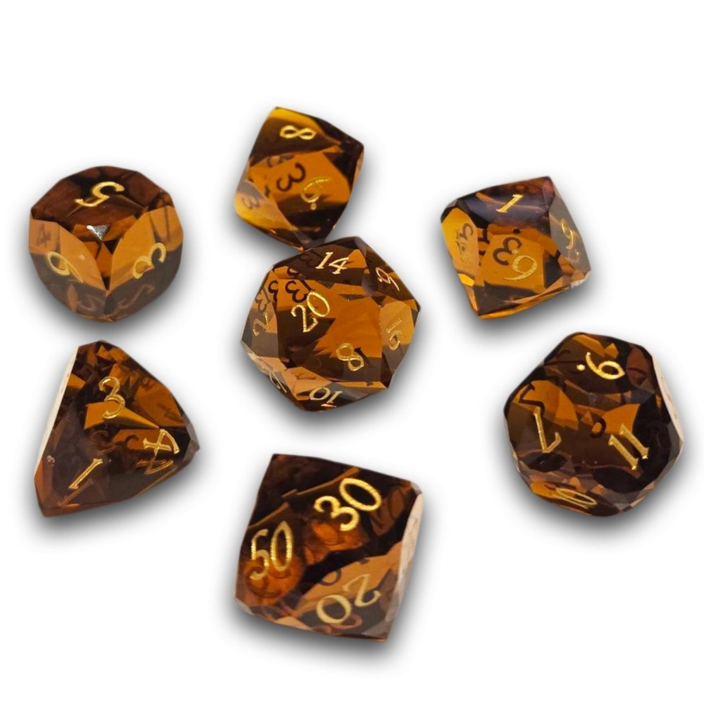 Chronicle - Cola Marquise Crystal Dice Set