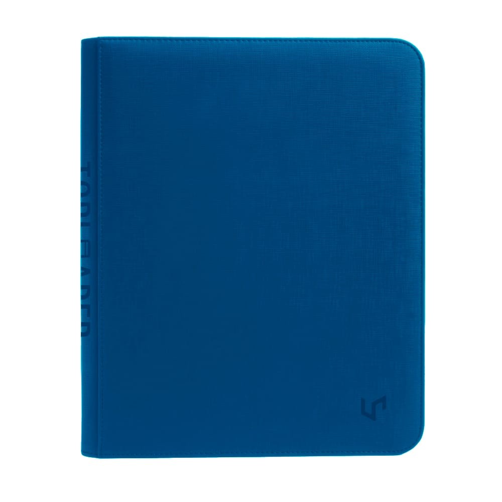 Ultra Pro: UP32099 4-Pocket Zippered TOPLOADER® Premium PRO-BINDER® (Blue)