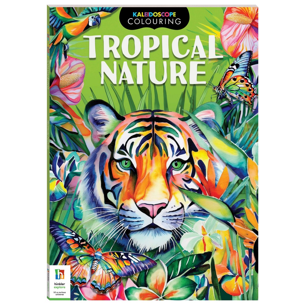 Kaleidoscope Colouring - Tropical Nature