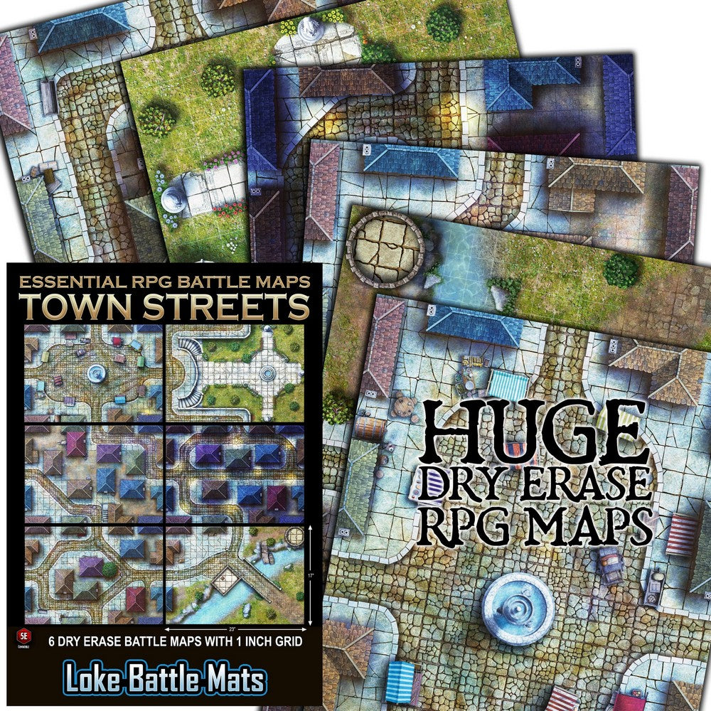 Essential RPG Battle Maps Town Streets