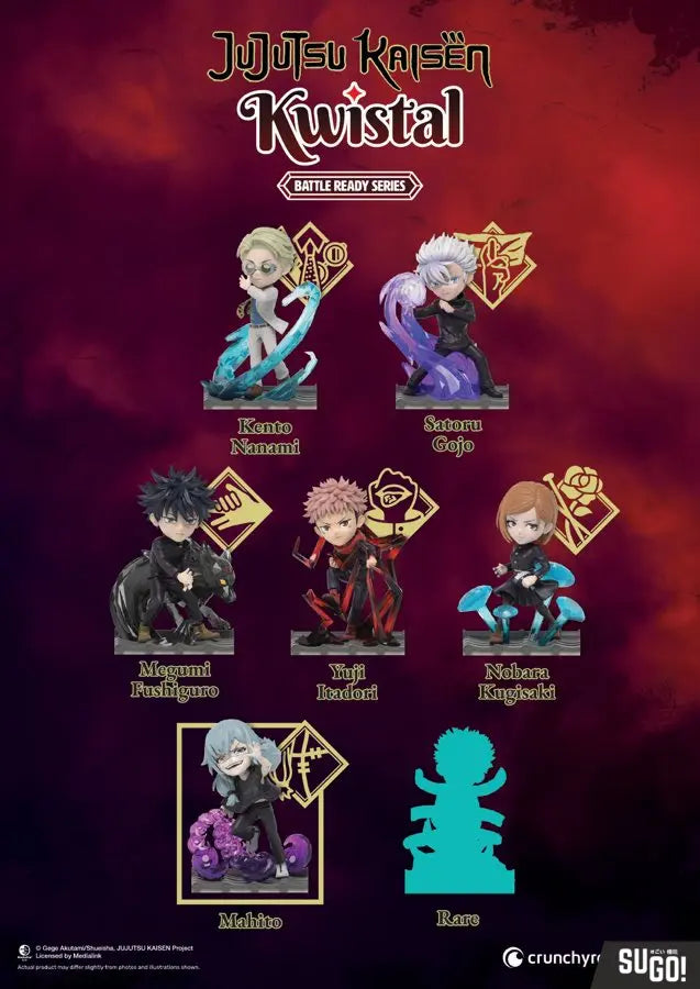 Mighty Jaxx: Kwistal – Jujutsu Kaisen Battle Ready Series Blind Box
