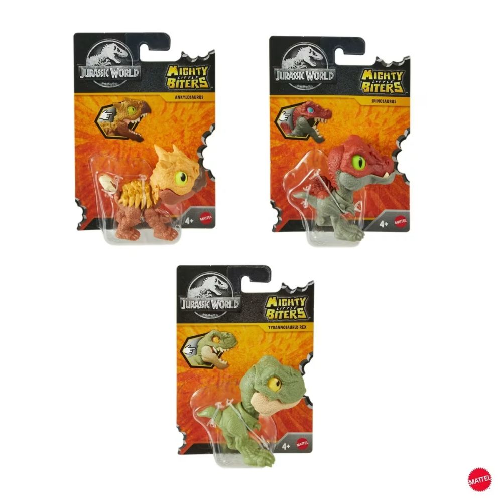 Jurassic World - Mighty Little Biter Assortment (4)