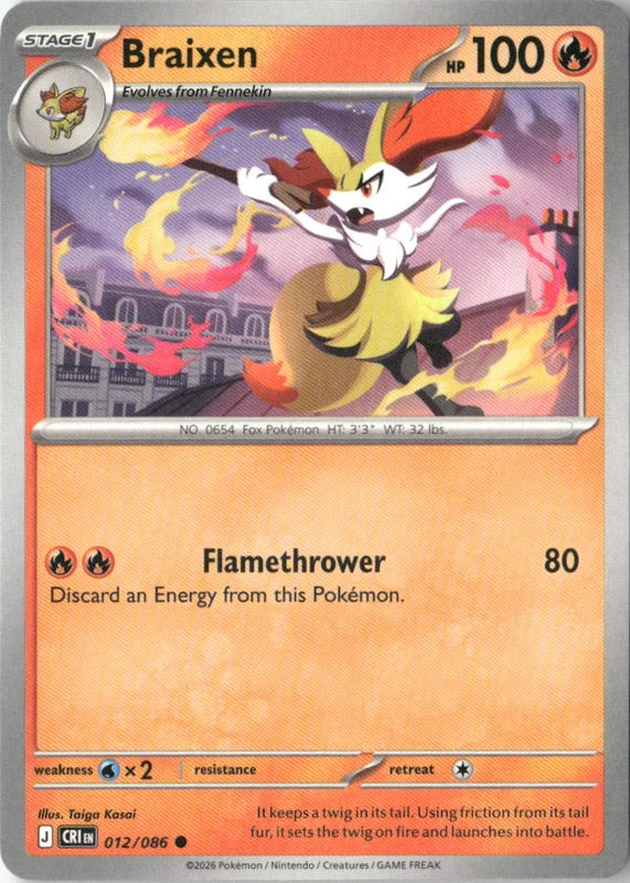 Braixen - ME04: Chaos Rising