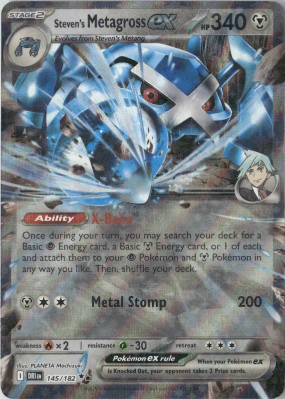 Steven's Metagross ex - SV10: Destined Rivals