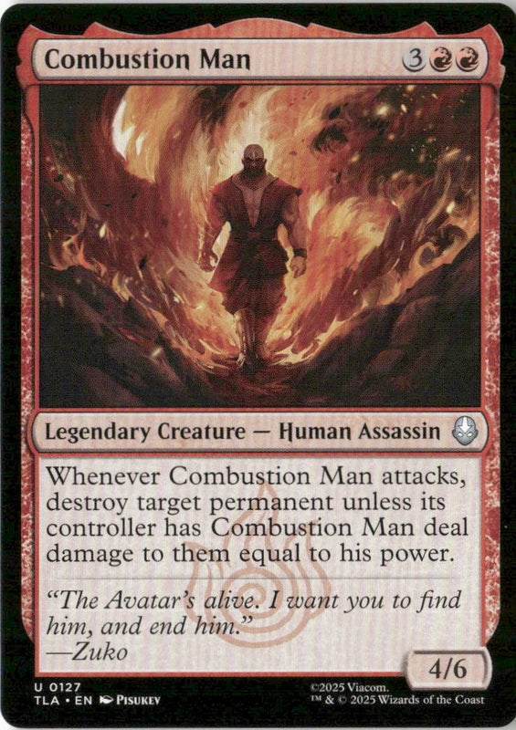 Combustion Man - Avatar: The Last Airbender