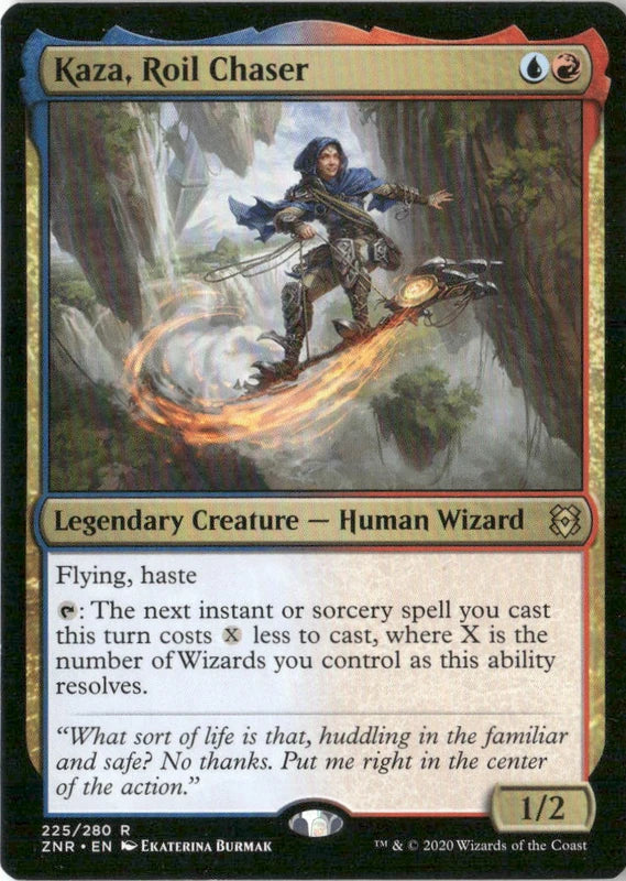 Kaza, Roil Chaser - Zendikar Rising