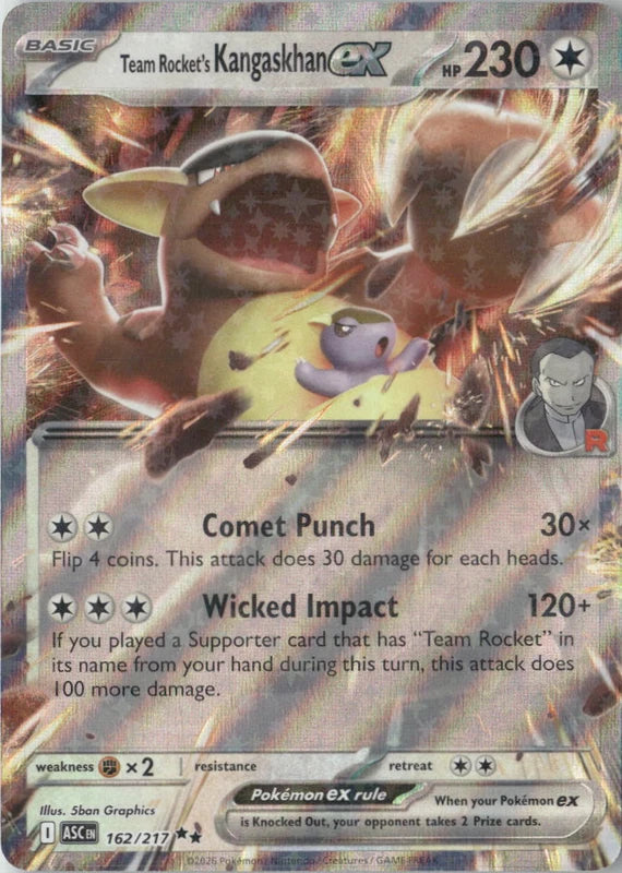 Team Rocket's Kangaskhan ex - ME: Ascended Heroes