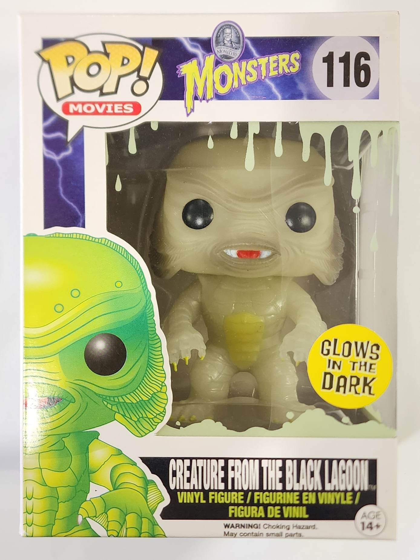 Monsters - Creature From The Black Lagoon (Glow) Pop! Vinyl #116