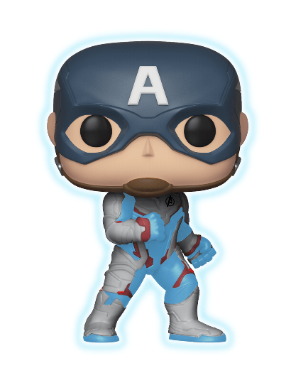 Avengers - Captain America (Quantum Realm Suit) Glow in the Dark Pop! Vinyl #450