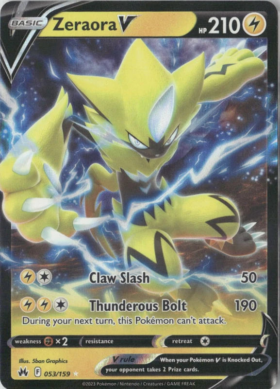 Zeraora V - SWSH: Crown Zenith