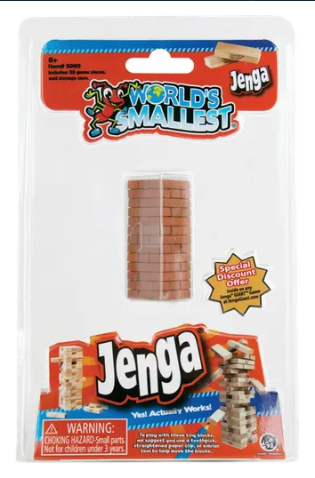Worlds Smallest Jenga