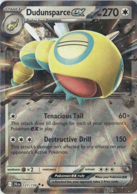 Dudunsparce ex - 121/159 - SV09: Journey Together