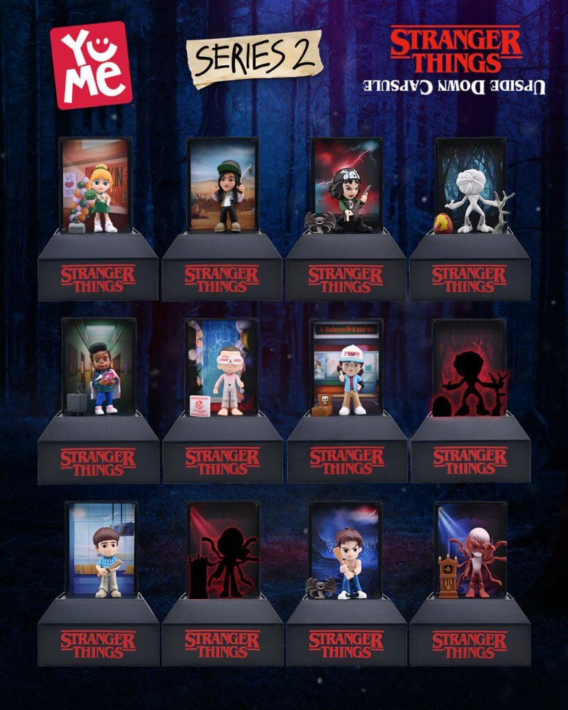 STRANGER THINGS Upside Down Capsules Series 2 (CDU x 12 units)