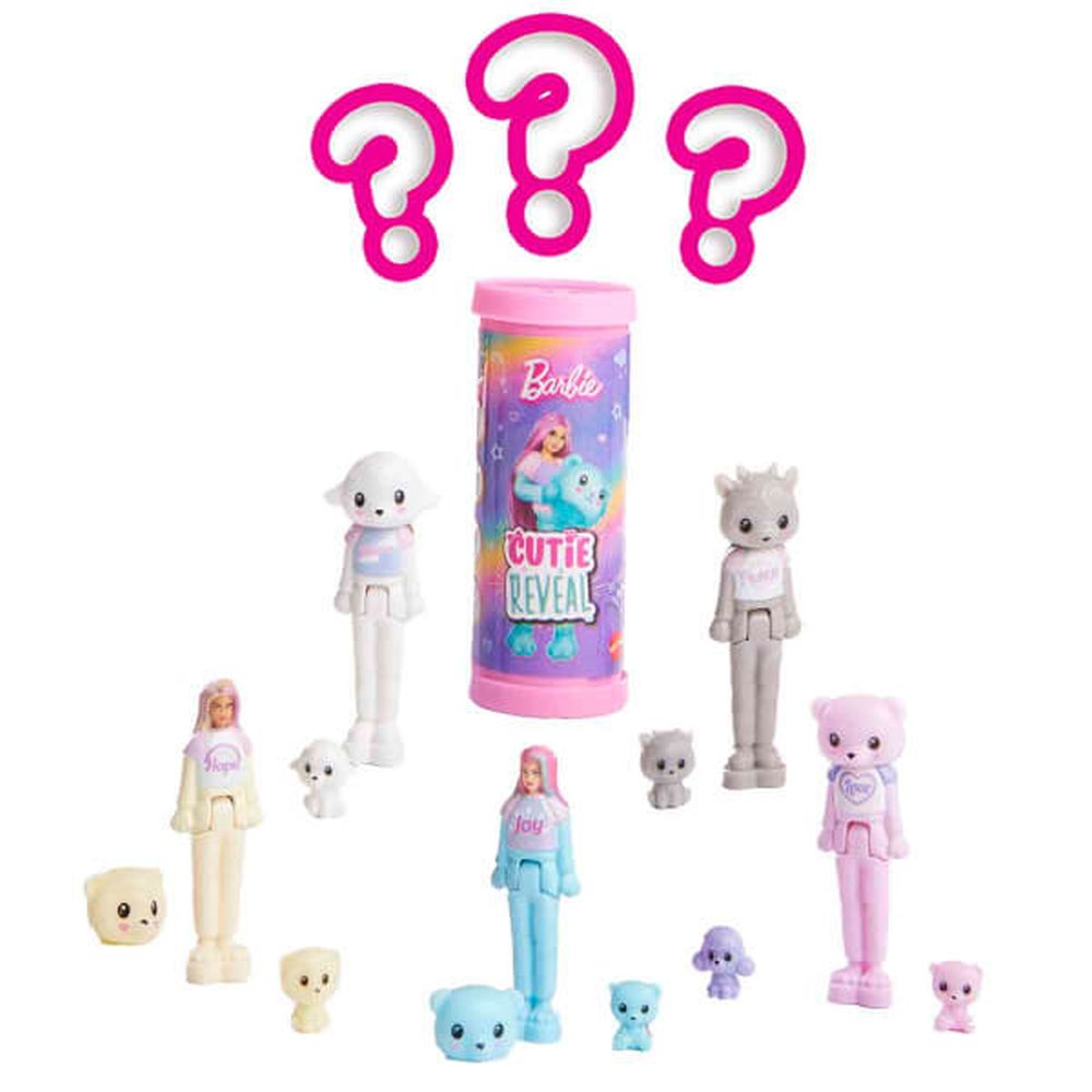 Barbie - Reveal - Licensed Cutie Reveal Barbie X Care Bears Series 1Assortment. (2)