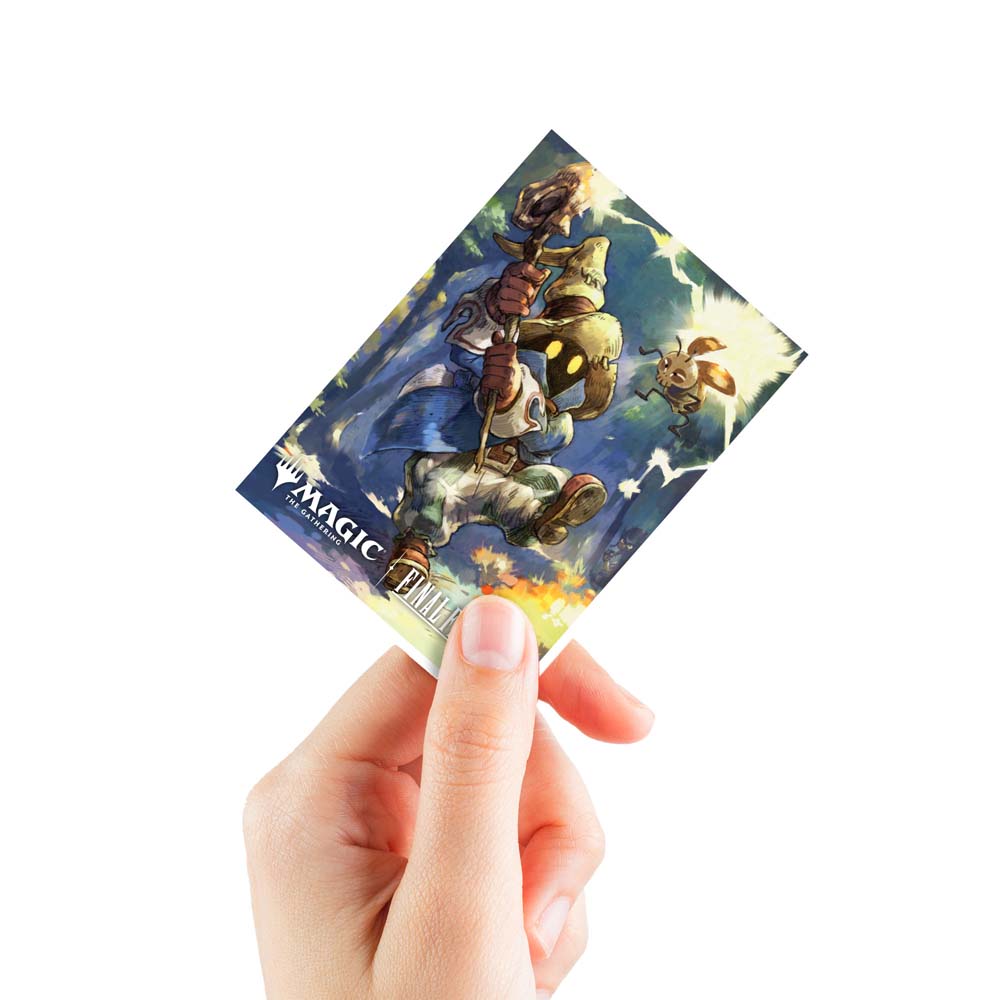 MTG-FINAL FANTASY - Q4 105ct APEX Deck Protector sleeves Premium Y