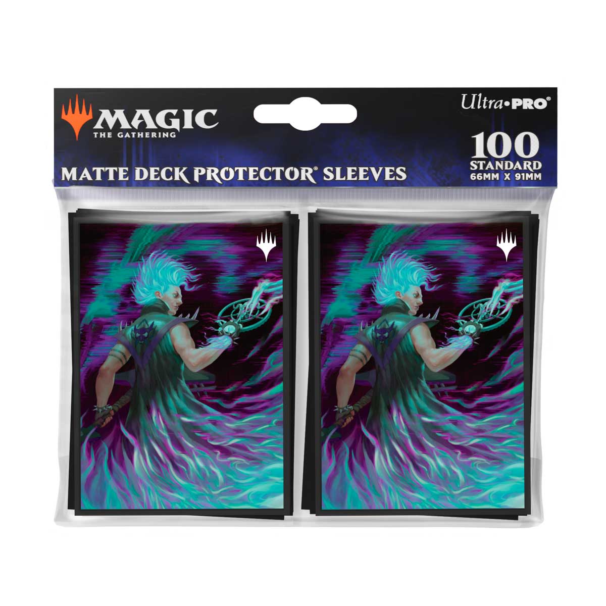 Ultra Pro: UP38664 MTG 2025 Aetherdrift 100ct Deck Protector Sleeves Borderless Racer 2 MtG