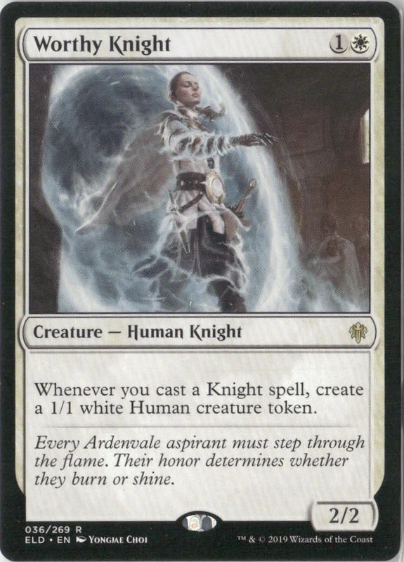 Worthy Knight - Throne of Eldraine