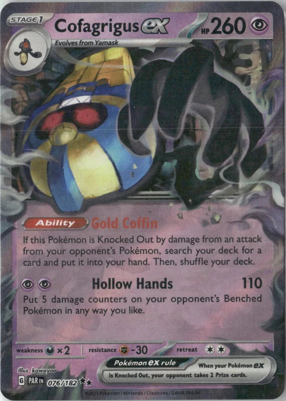 Cofagrigus ex - SV04: Paradox Rift