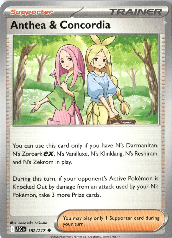 Anthea & Concordia - 182/217 - ME: Ascended Heroes