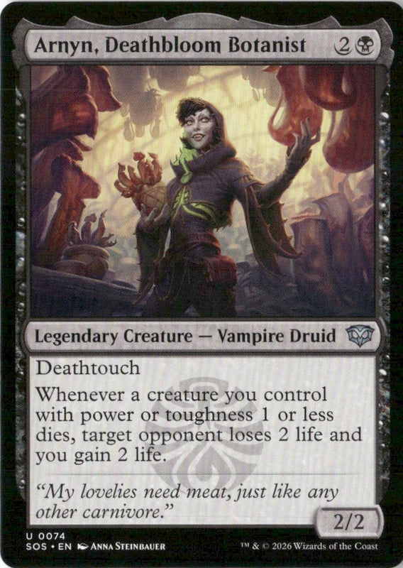 Arnyn, Deathbloom Botanist - Secrets of Strixhaven