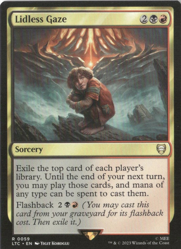 Lidless Gaze - Commander: The Lord of the Rings: Tales of Middle-earth