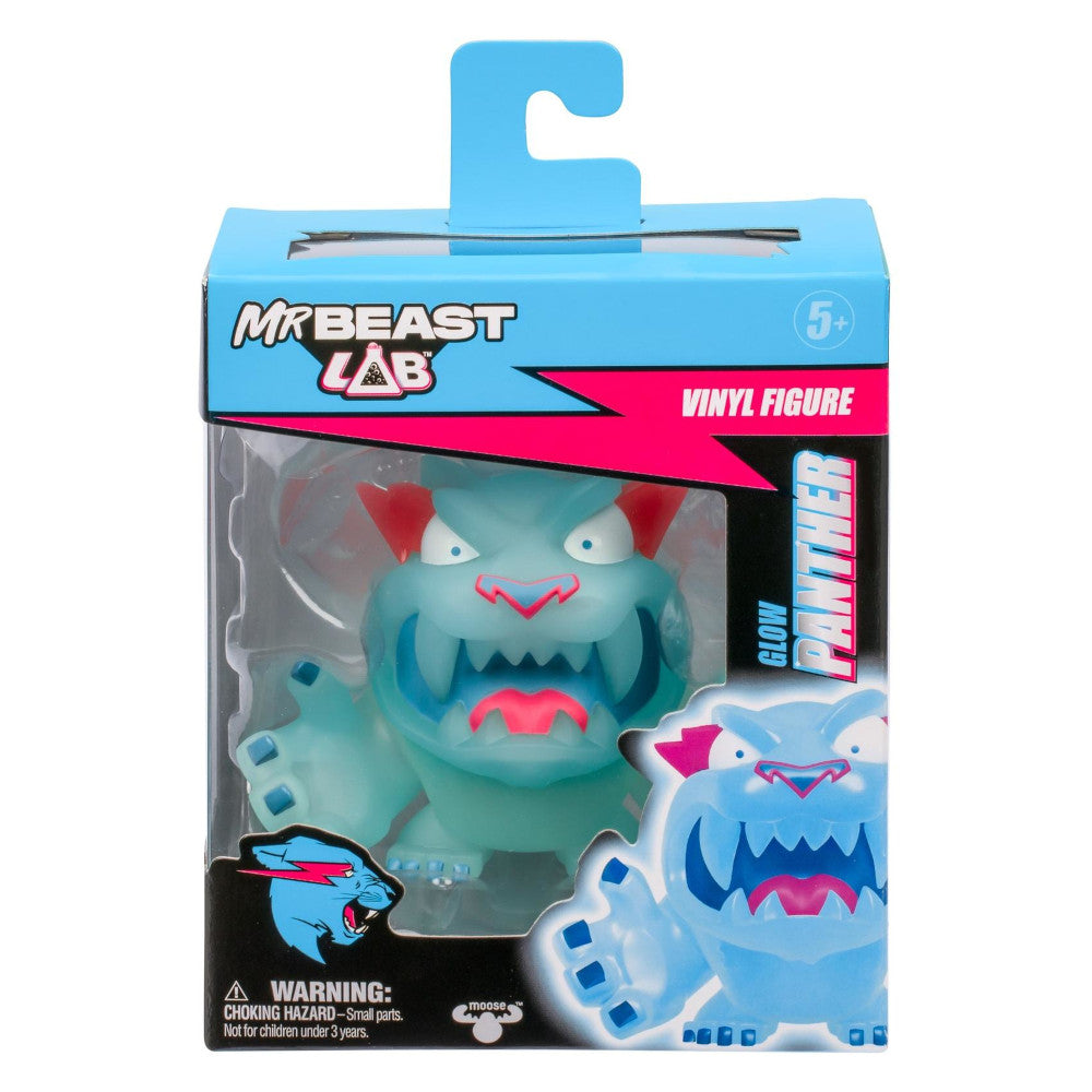 Mr Beast Lab Vinyl Figure Pack - Glow Panther