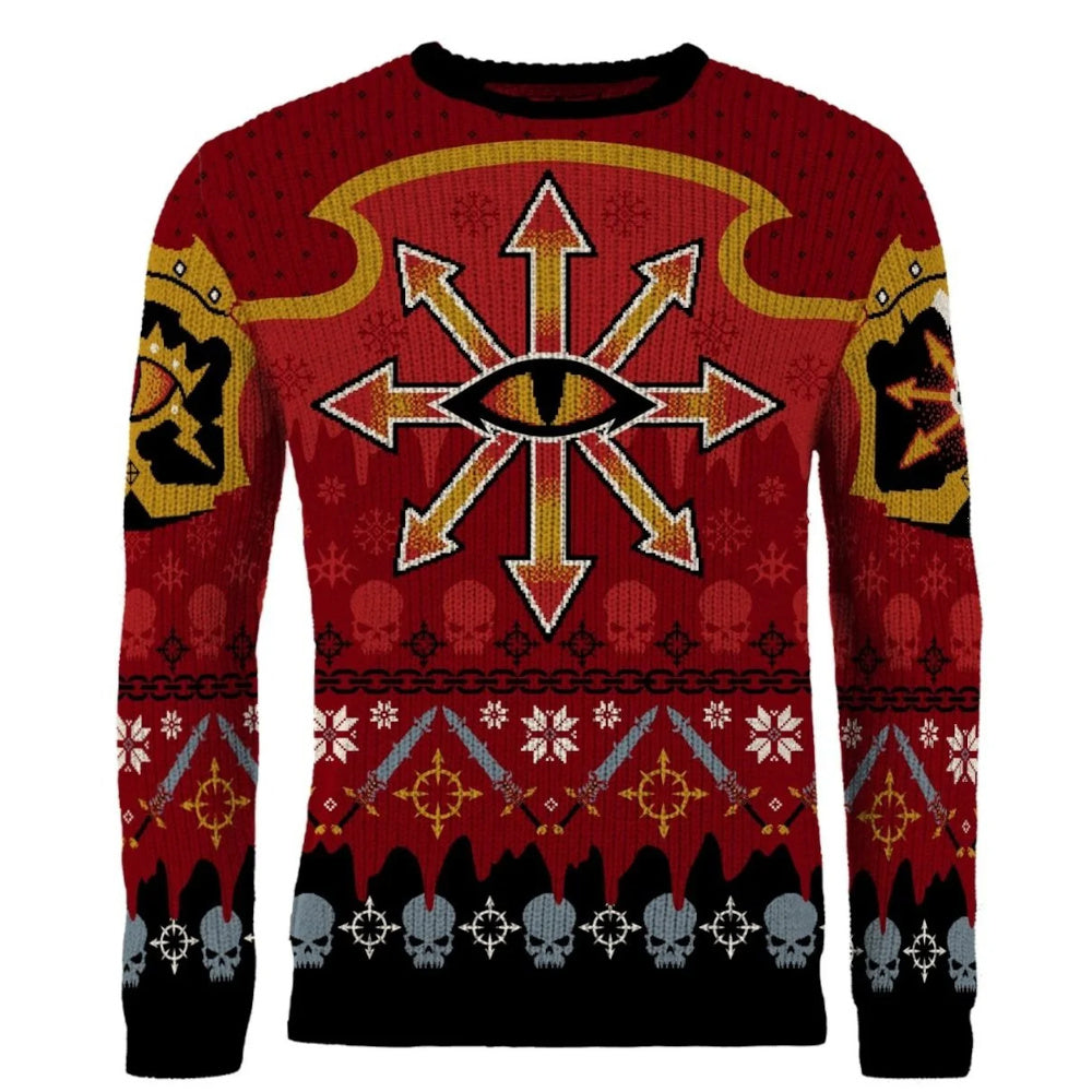 Warhammer 40000: Chaos Christmas Jumper (Size S)